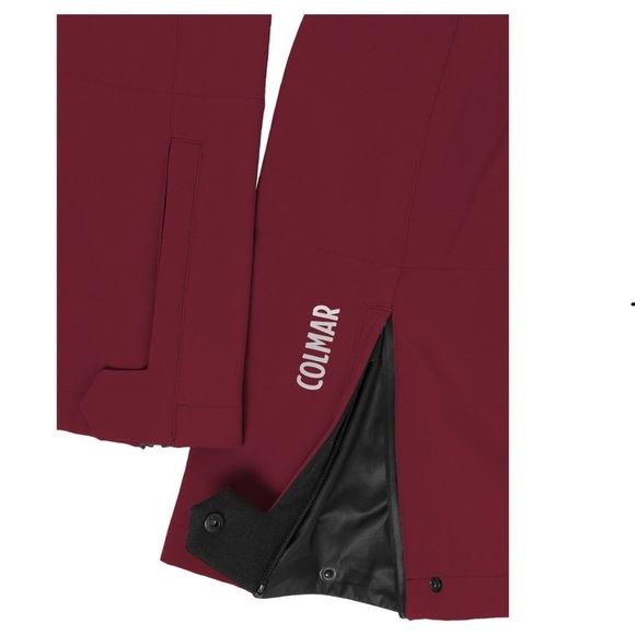 COLMAR Softshell Ski Pants Size US 8 - Picture 4 of 6